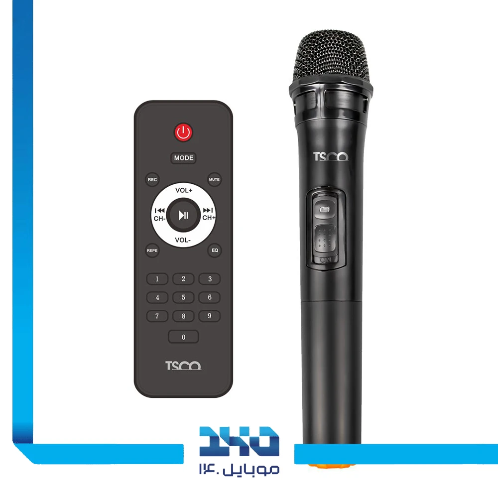 اسپیکر بلوتوثی قابل حمل تسکو مدل (TS 2081) با میکروفون