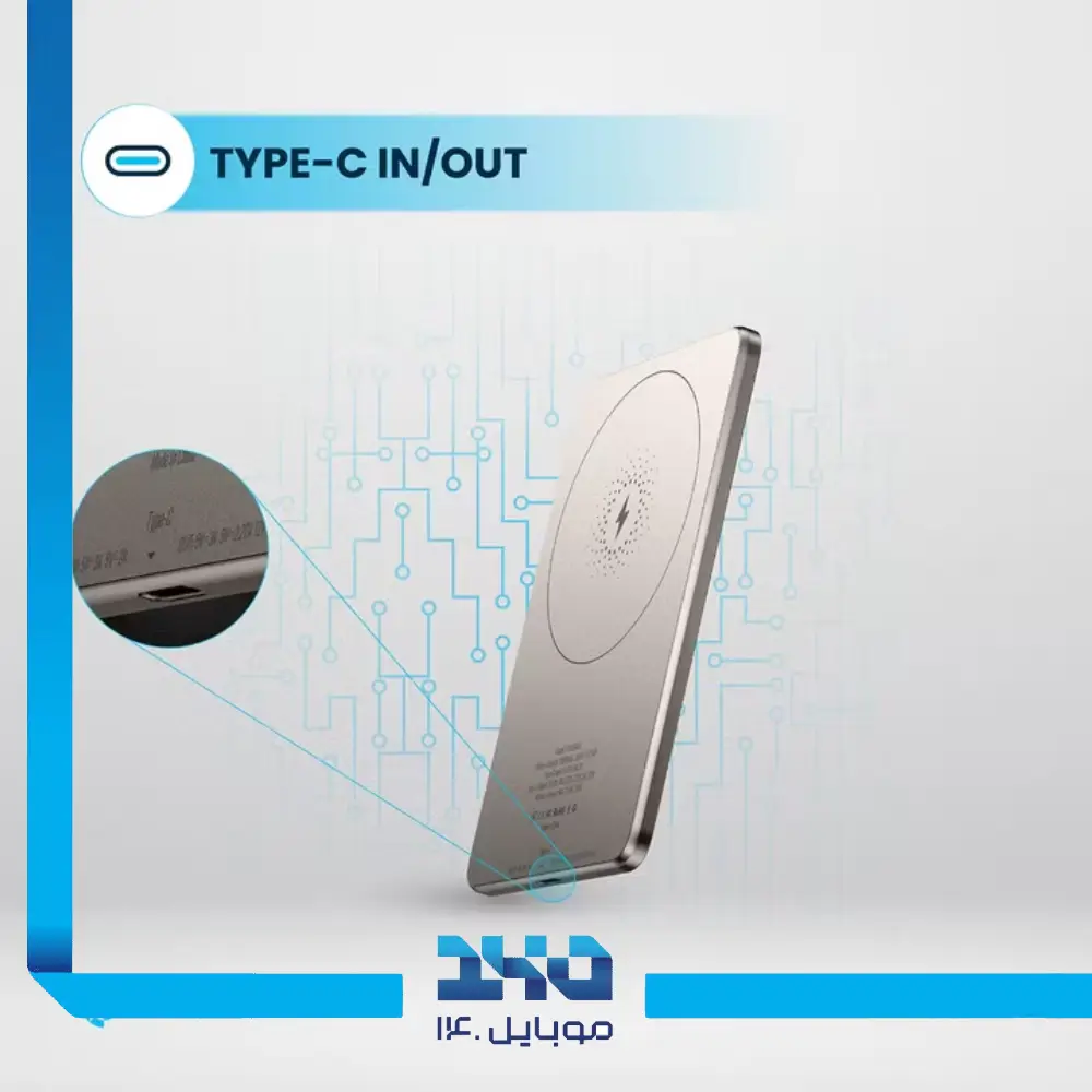 پاور بانک مگ سیف پاورولوژی 5000 mAh مدل PPBCHA63