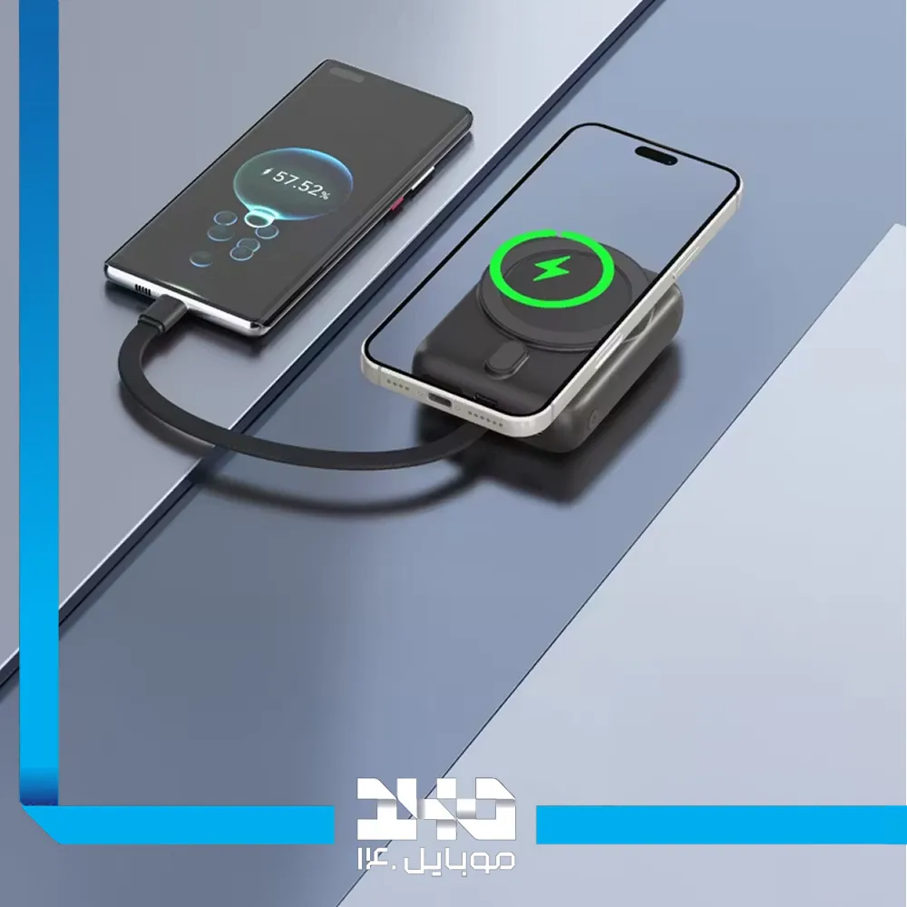 پاوربانک گرین لاین مدل Revon ظرفیت 10000 میلی آمپر ساعت