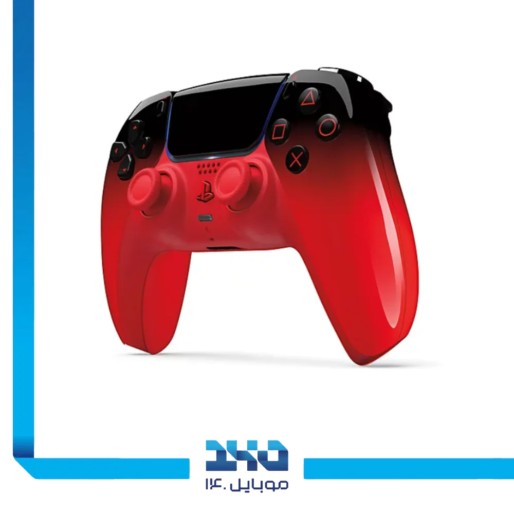 دسته بازی بیسیم DualSense مدل Hyperpop Techno Red