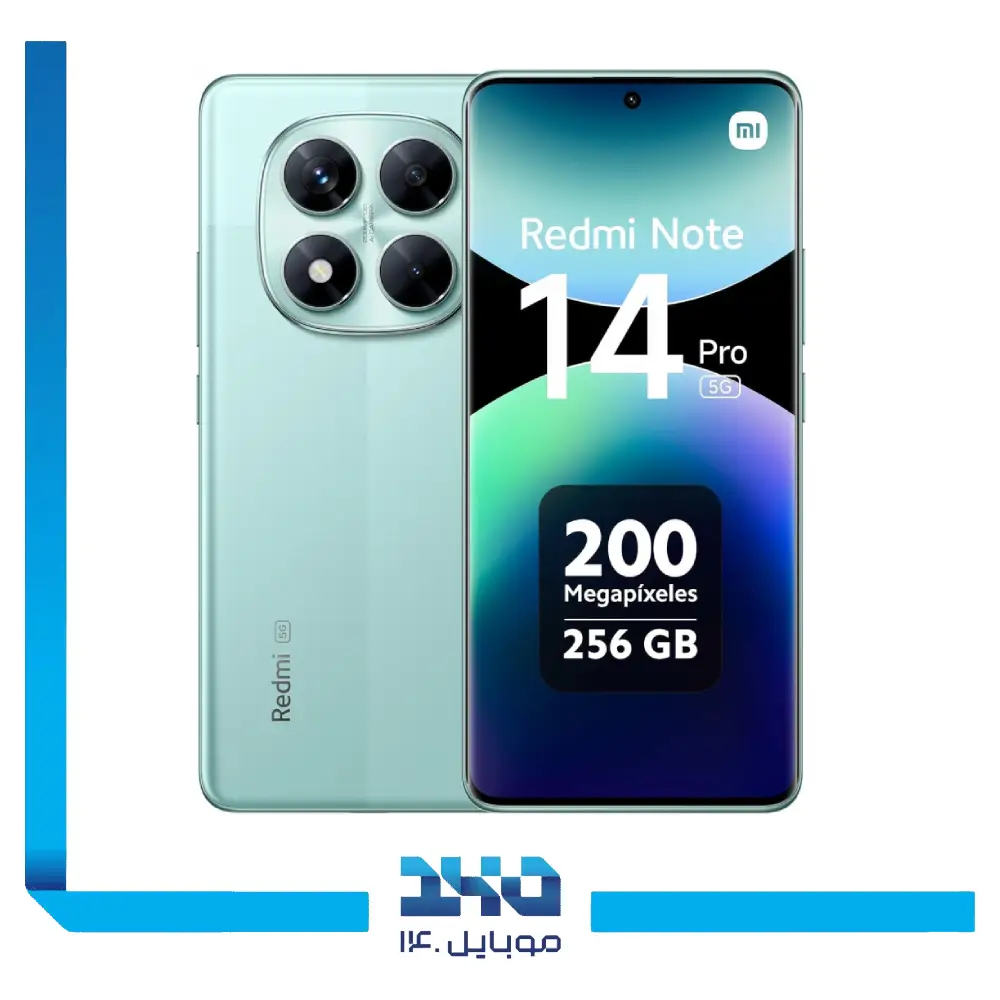 گوشی موبایل شیائومی مدل Redmi Note 14 Pro ظرفیت 512 گیگابایت رم 12 گیگابایت | 5G
