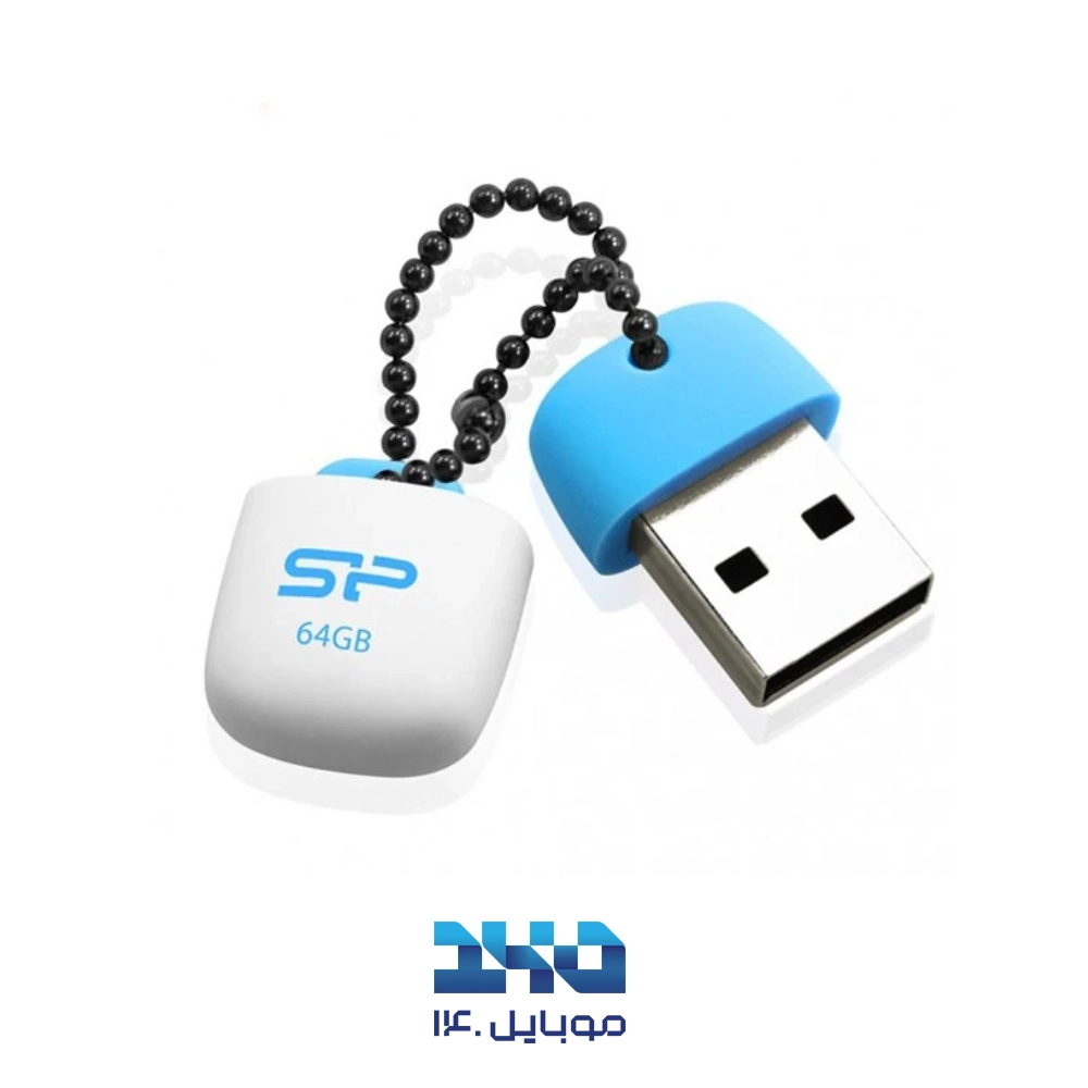 فلش مموری سیلیکون پاور مدل Touch T07 ظرفیت 64 گیگابایت