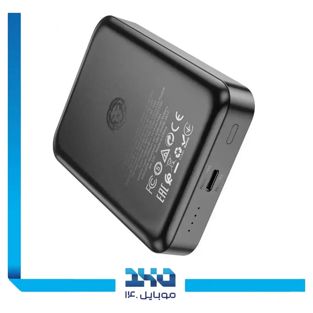 پاور بانک مگ سیف گرین لاین 10000 mAh مدل GN3N1MGPB10BK