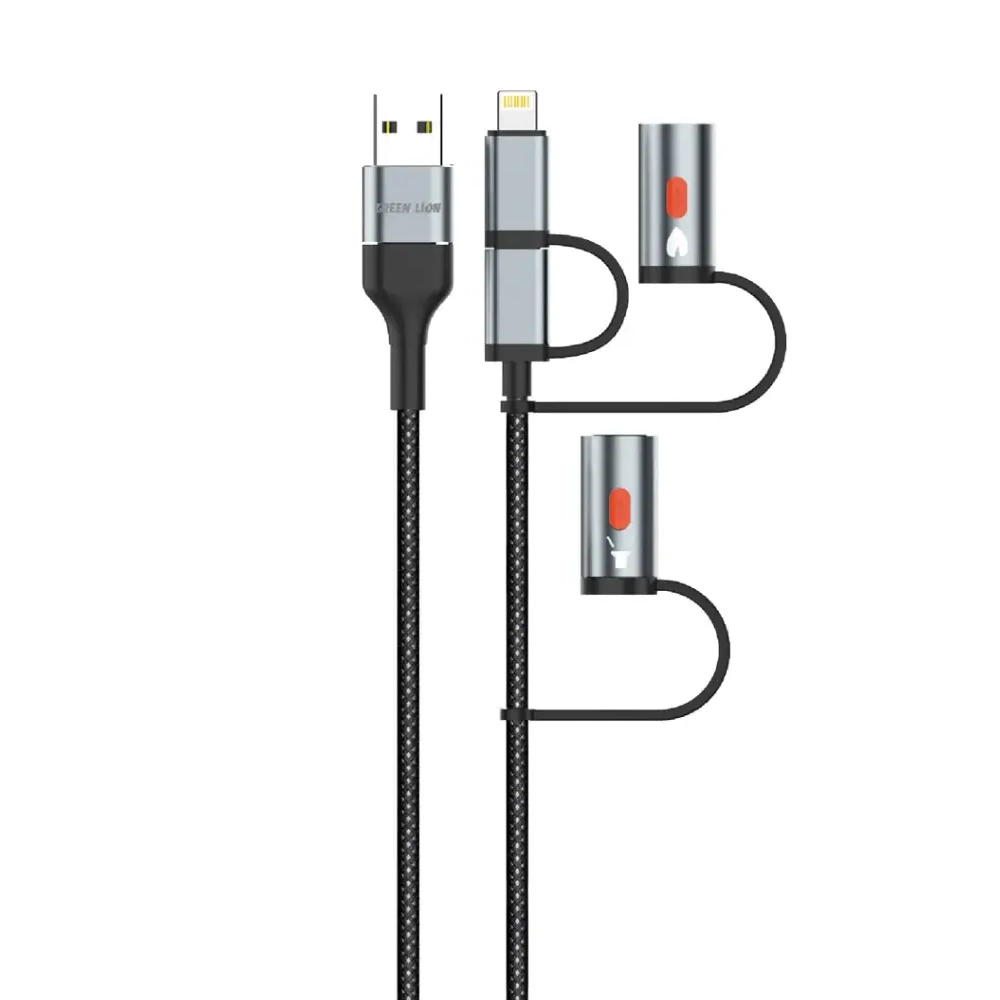 کابل شارژ 6 در 1 گرین لاین مدل (PD 60W)