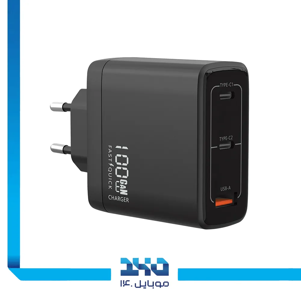 شارژر دیواری 100 وات تسکو مدل (TTC 127)