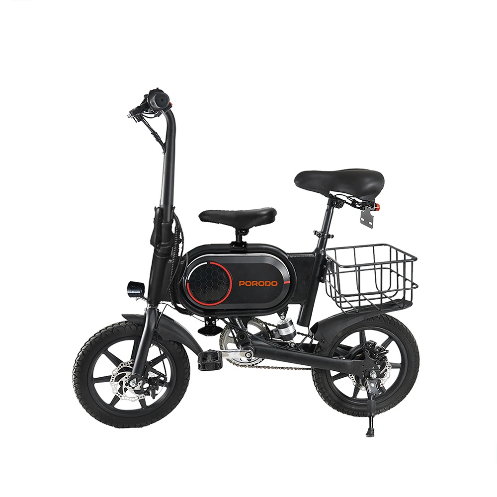 دوچرخه برقی پرودو لایف استایل با صندلی کودک مدل Folding Urban (LFS083) با توان 350 وات