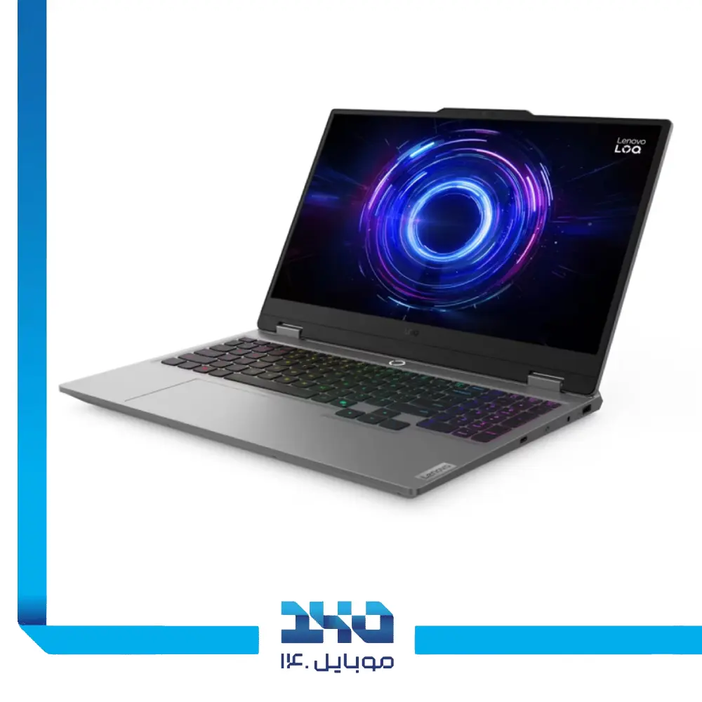 لپ تاپ لنوو 15 اینچ مدل LOQ 15IRX10 i7-14700HX-24GB-512GB-RTX5060