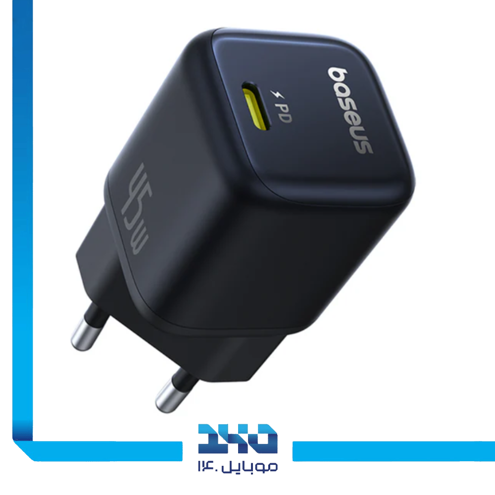 شارژر دیواری 45 وات بیسوس مدل PicoGo