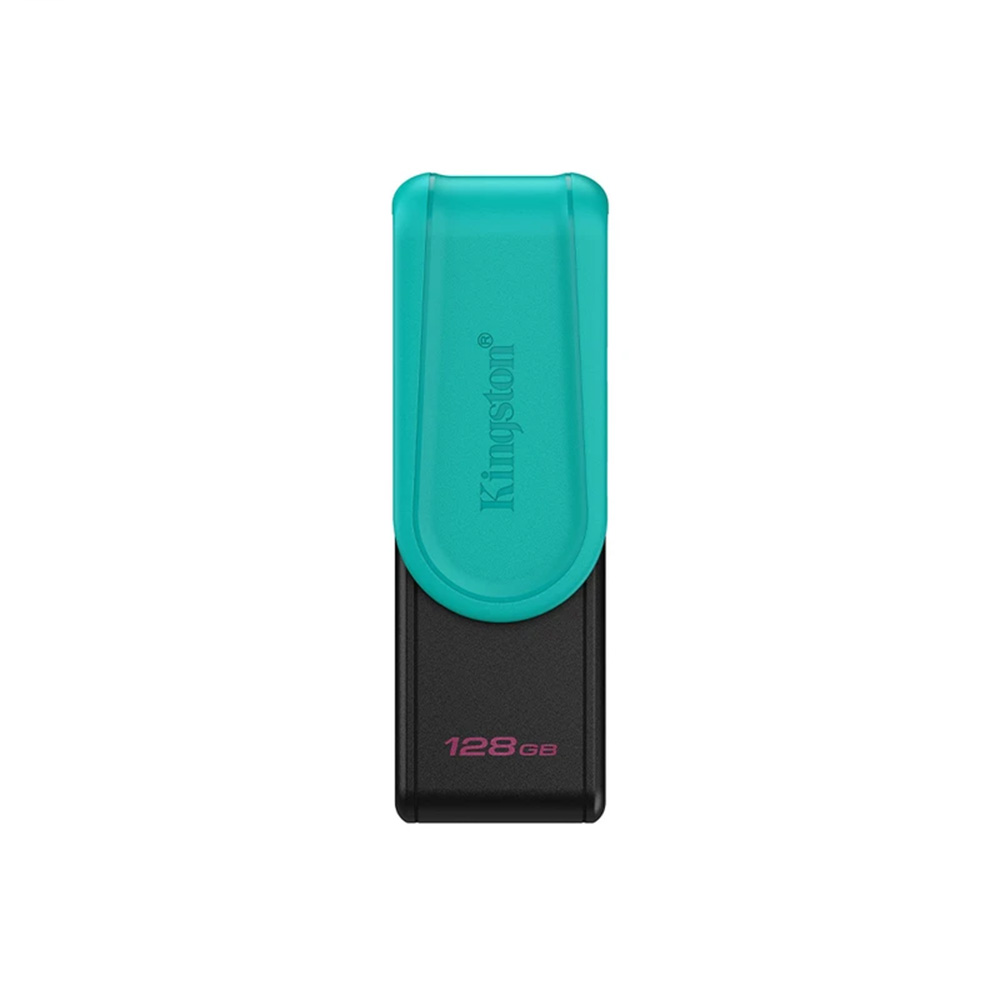 فلش مموری کینگستون مدل DataTraveler Exodia S با رابط USB 3.2 ظرفیت 128 گیگابایت رنگ سبز
