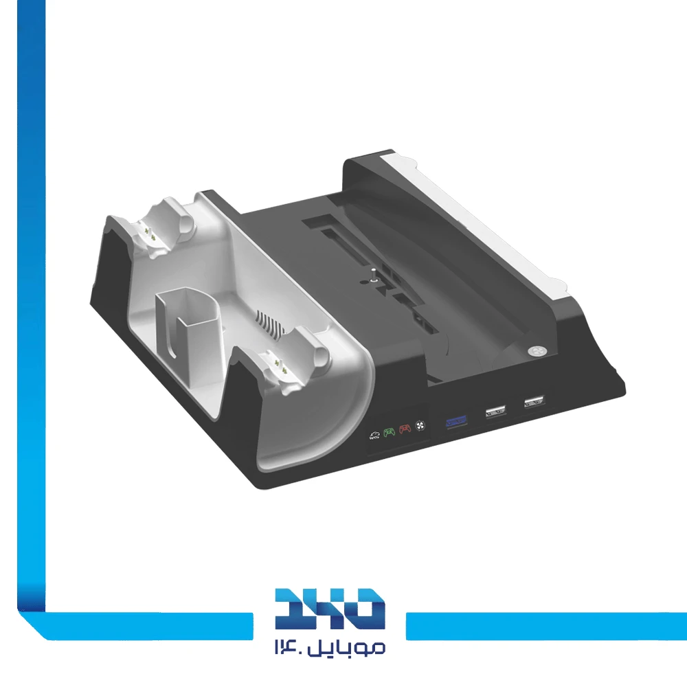 پایه شارژ دسته و فن خنککننده پلی استیشن 5 تسکو مدل (TGS 20)