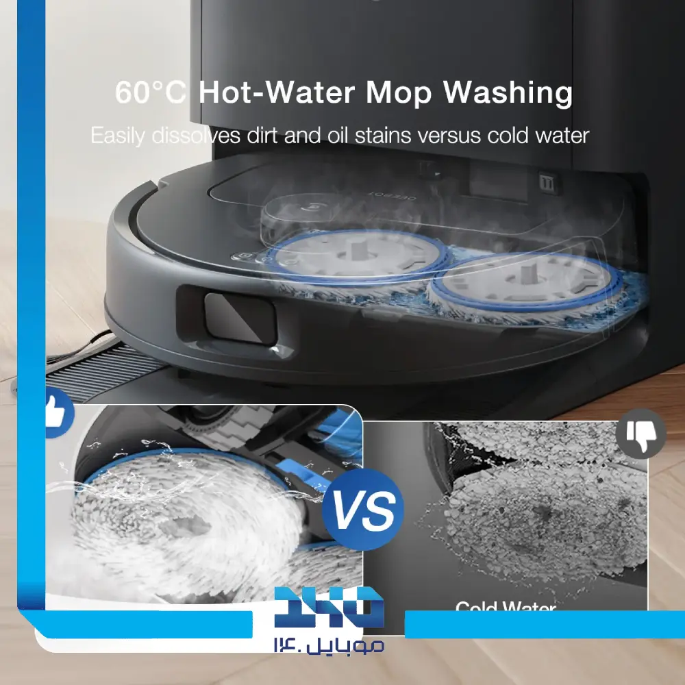 جارو رباتیک اکووکس مدل DEEBOT N30 PRO OMNI