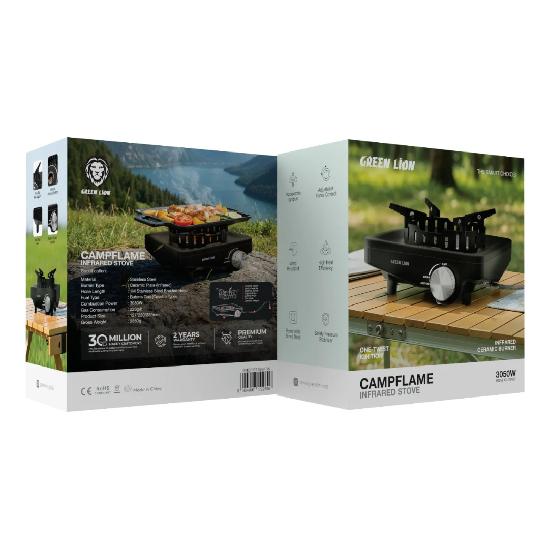 اجاق گاز سفری مادون قرمز گرین لاین Campflame