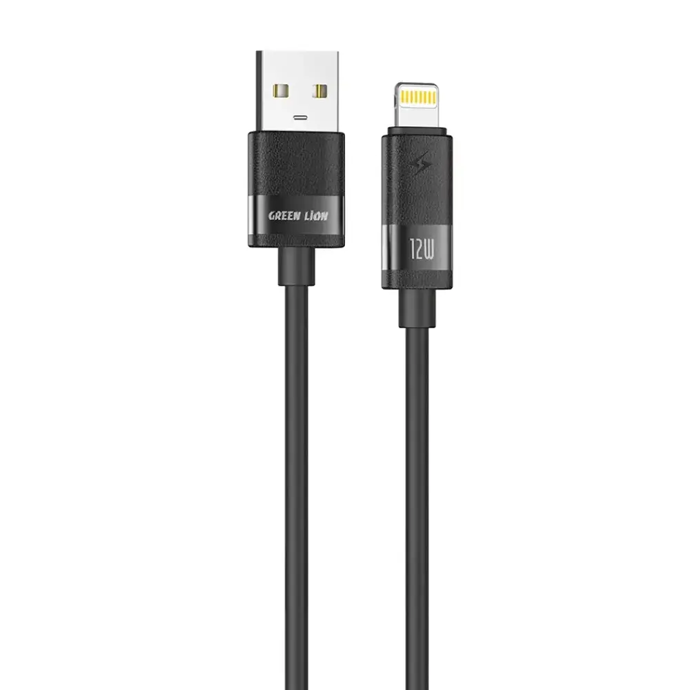 کابل تبدیل USB-A به لایتنینگ گرین لاین مدل (Matte Silicone)