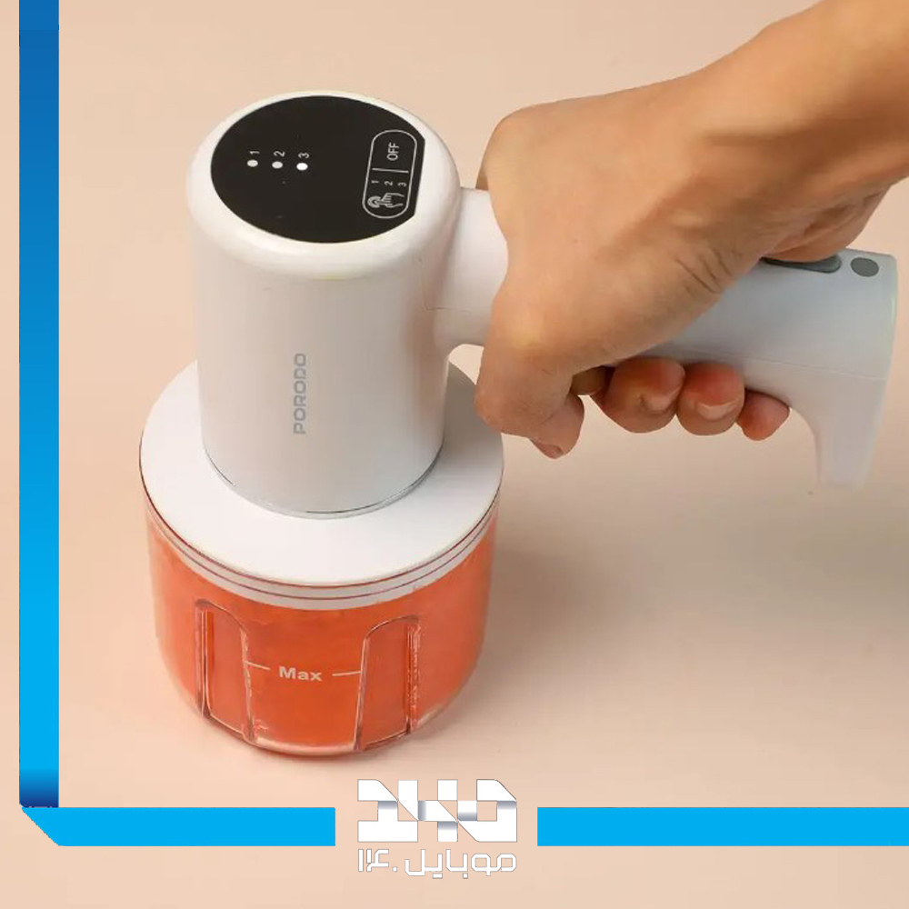 خرد کن و همزن برقی شارژی 2 کاره پرودو لایفاستایل مدل (PDLFSTBP70BG)