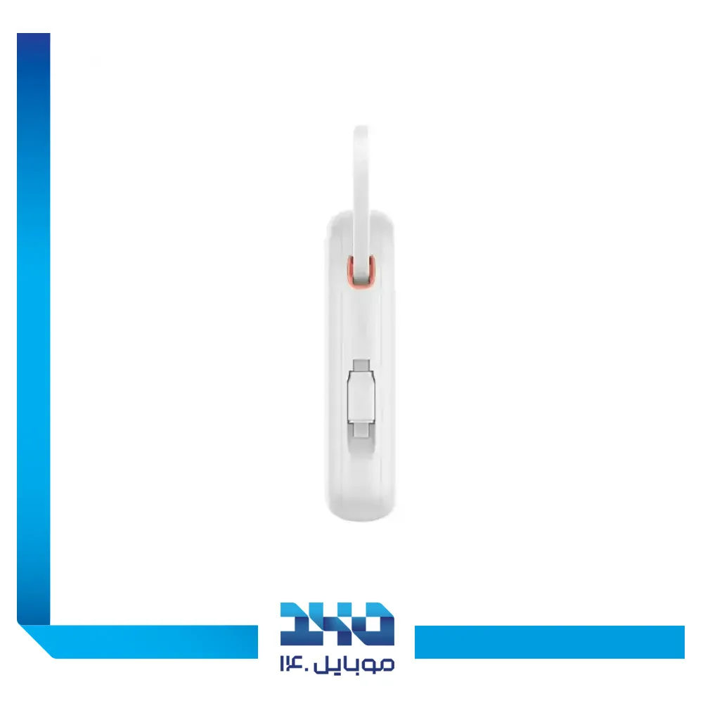 پاوربانک بیسوس 10000 mAh مدل Qpow2-30w Dual Cable