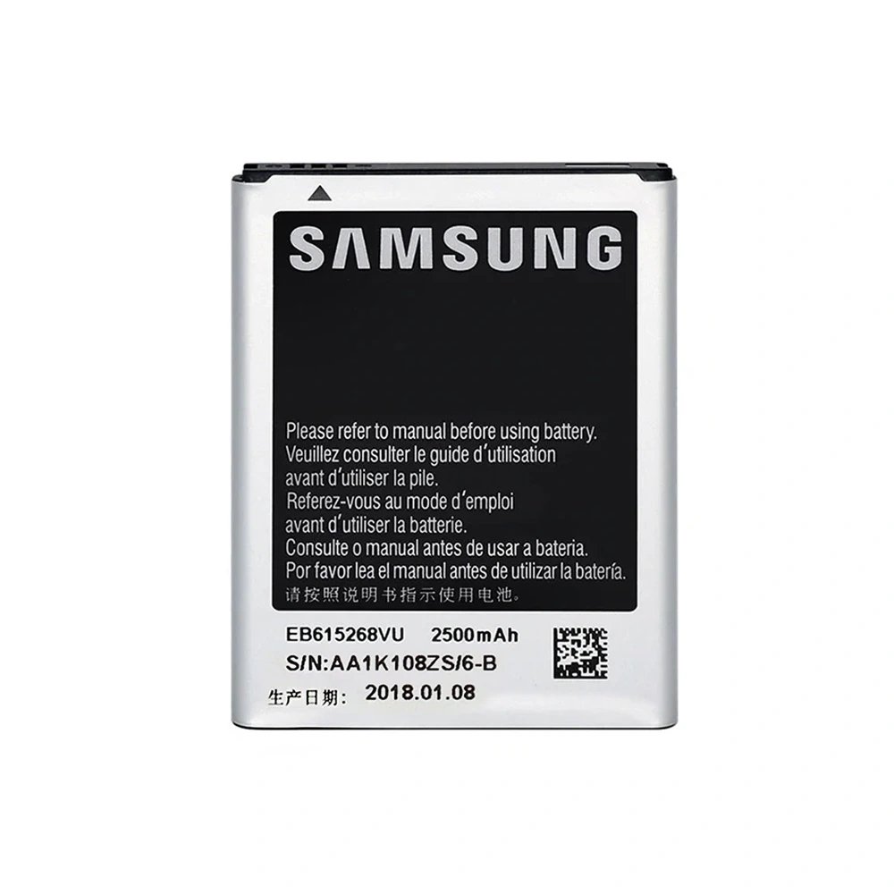 باتری گوشی سامسونگ Galaxy Note N7000 ظرفیت 2500 میلیآمپر مدل (EB615268VU) | اصل