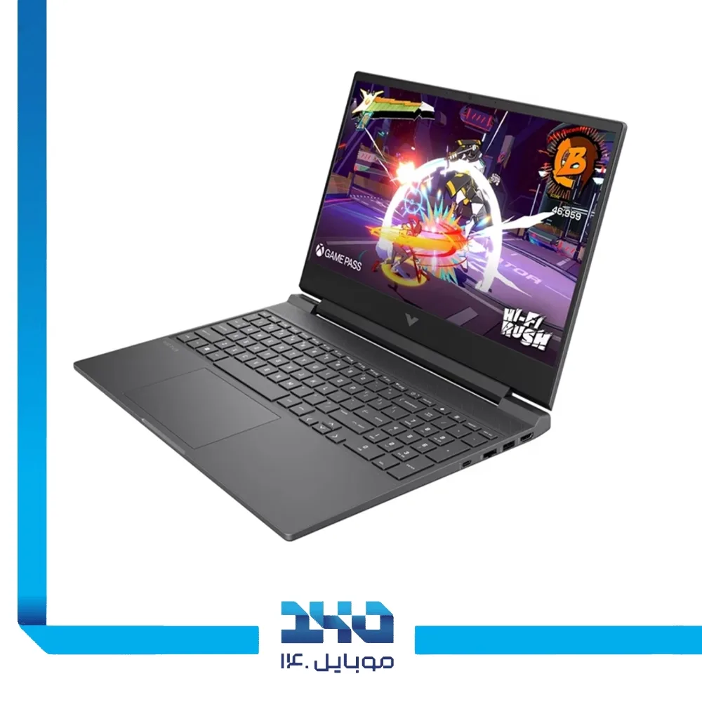لپ تاپ اچ پی 15.6 اینچ مدل Victus 15 fb3120AX R7 7445HS 16GB 512GB RTX3050
