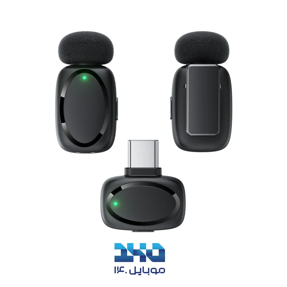 ست میکروفون بیسیم ایس فست مدل R2 با درگاه Type-C