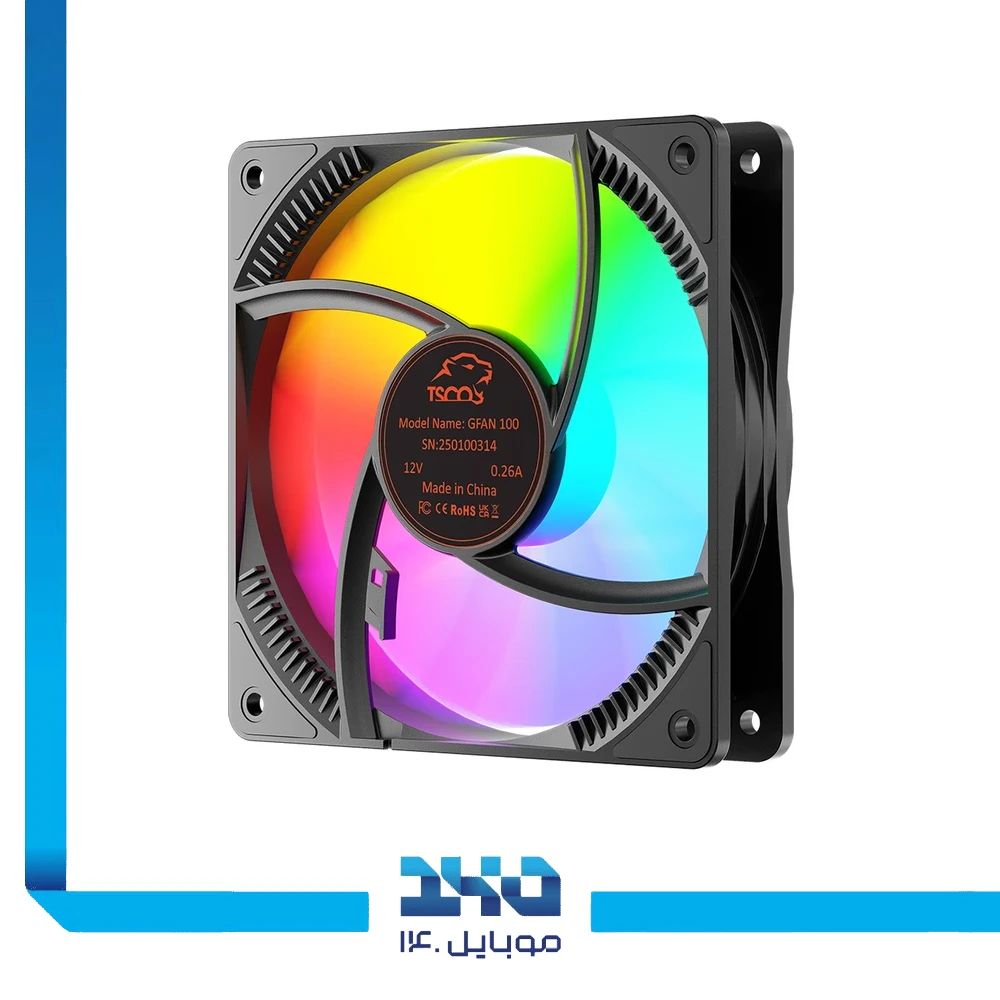 فن گیمینگ تسکو مدل Gfan 100