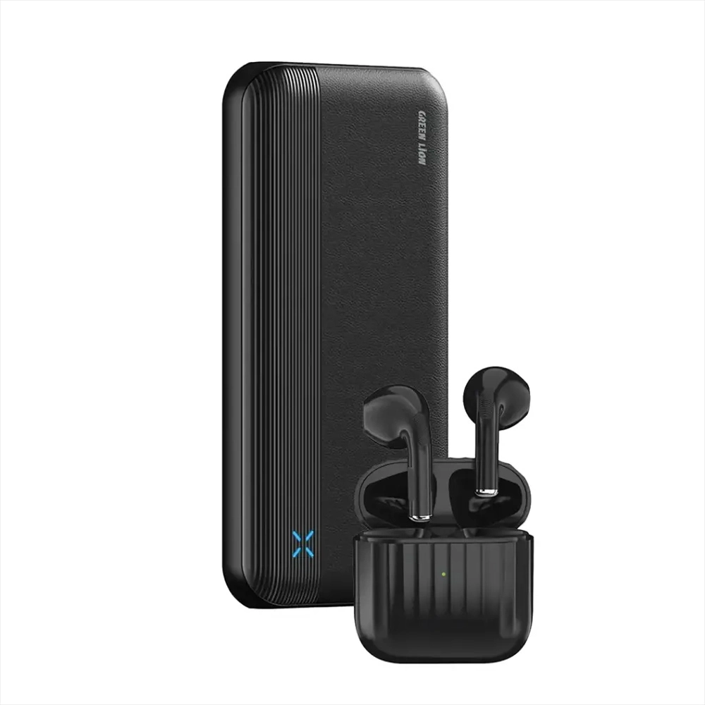 پاوربانک و هندزفری گرین لاین مدل DUO LITE