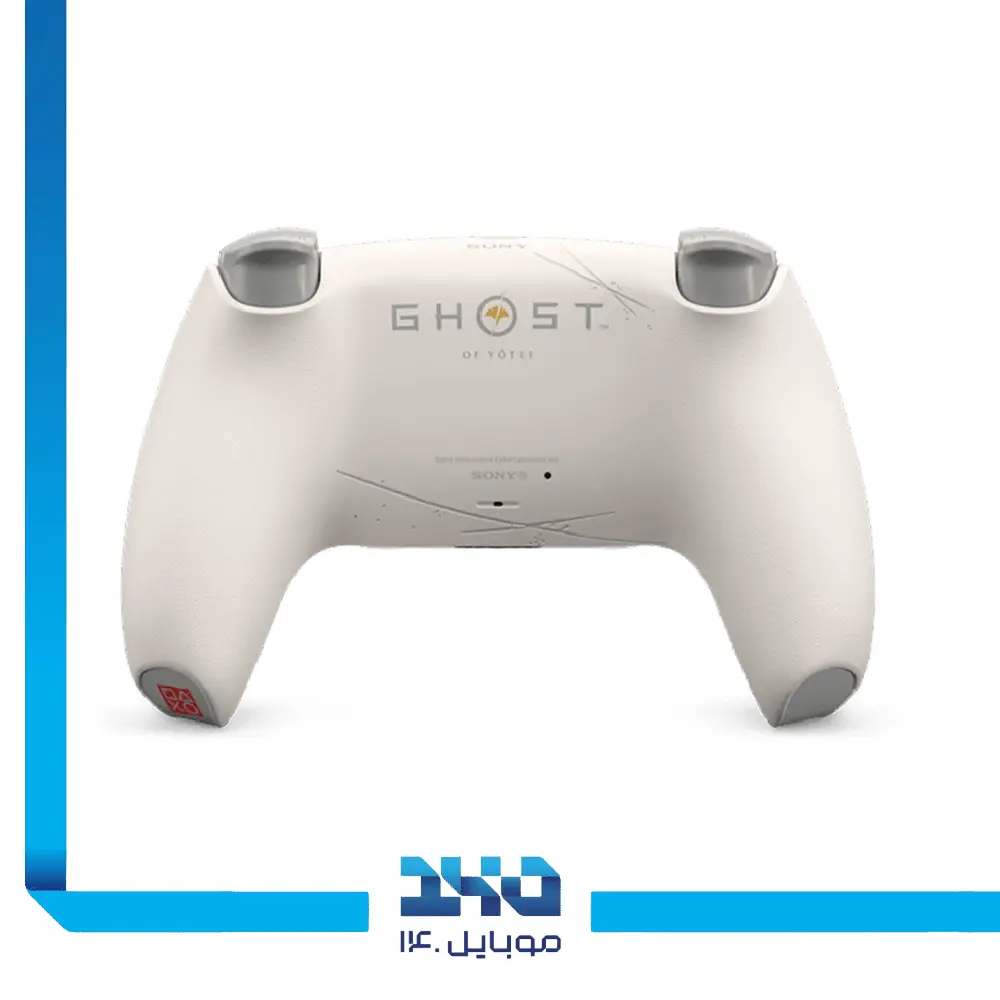 دسته بازی PS5 مدل Ghost of Yotei Gold طلایی