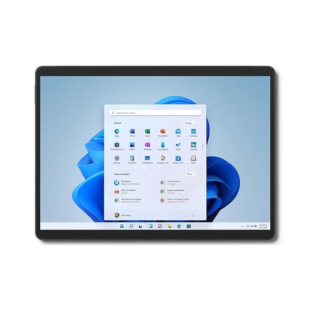 تبلت 13 اینچ مایکروسافت مدل Surface Pro 8 i7 1185G7 ظرفیت 512 گیگابایت رم 16 گیگابایت