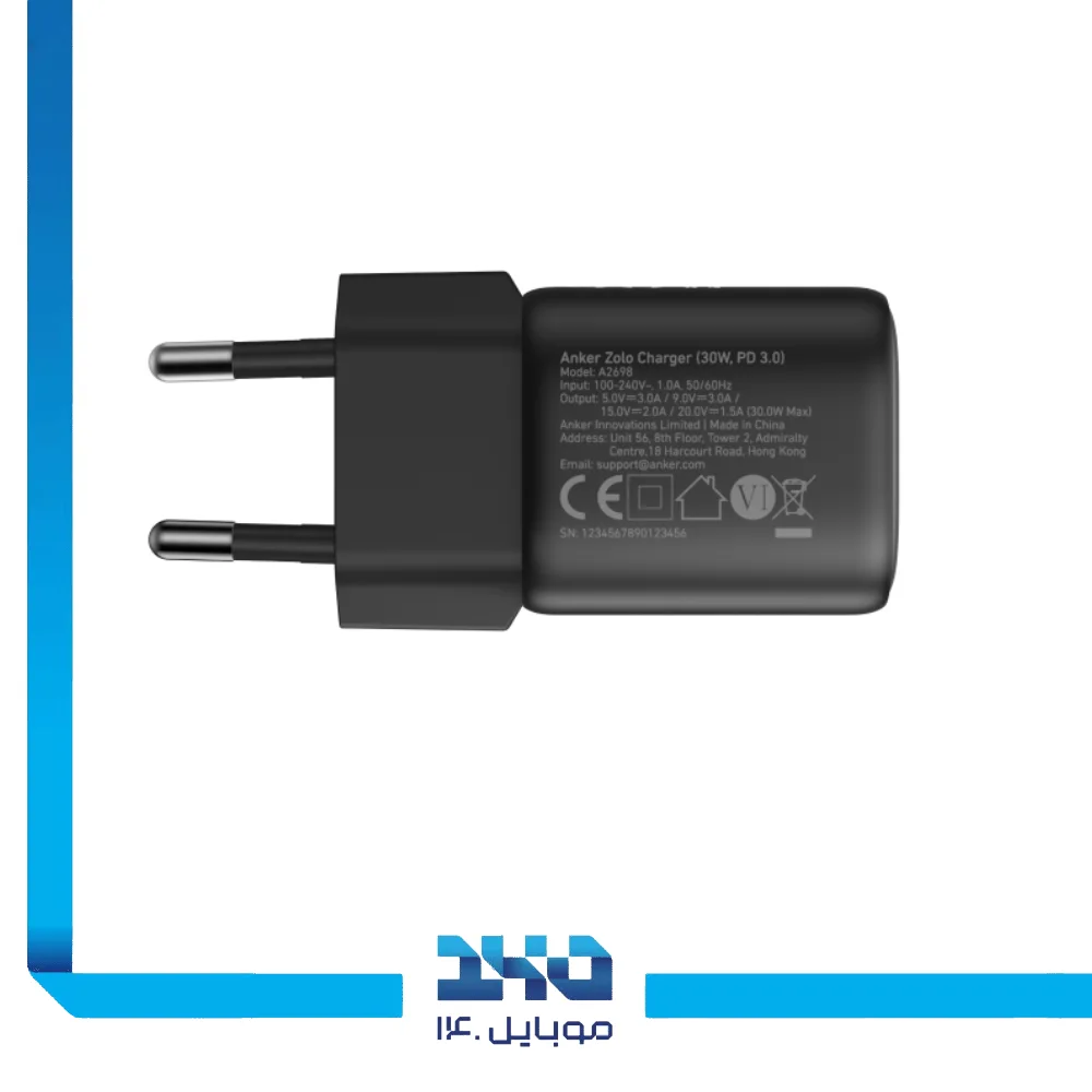 شارژر دیواری 30 وات انکر مدل A2698