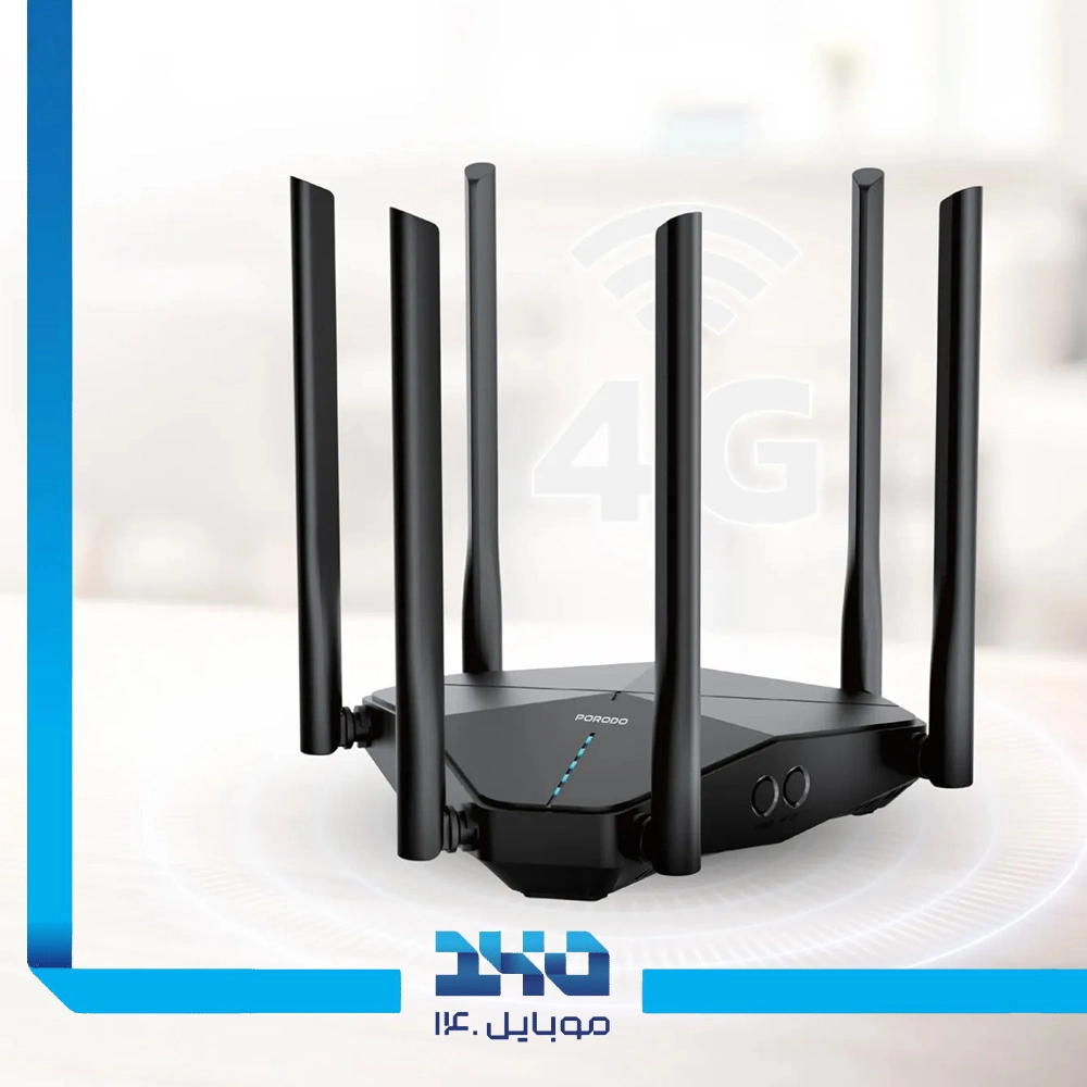 مودم روتر 4G LTE پرودو مدل Dual Band Portable