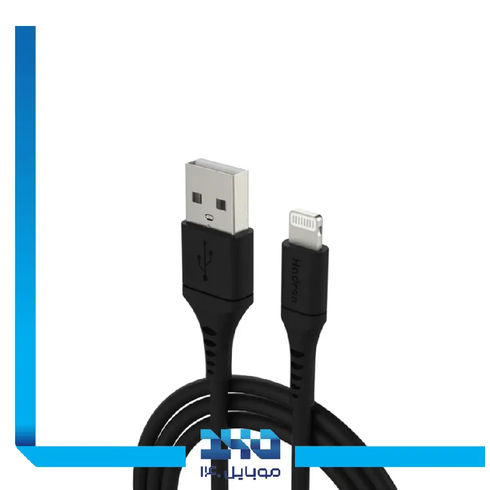 کابل یو اس بی به لایتنینگ هادرون مدل HTC-A-L01L- دو متری