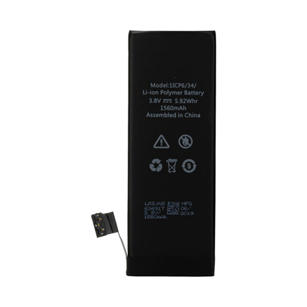 باتری گوشی آیفون 5s ظرفیت 1560 میلی‌آمپر | اصل