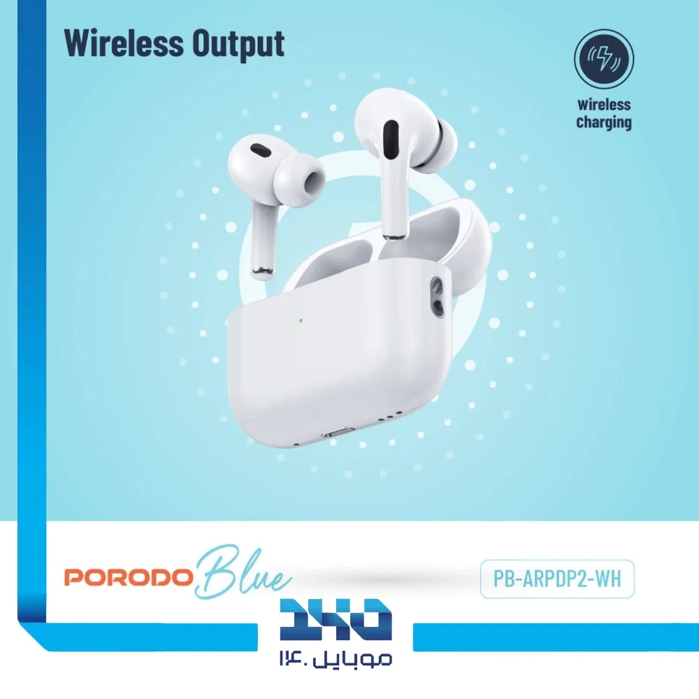 هندزفری بیسیم پرودو مدل (Blue Deep Bass Earbuds Pro 2)