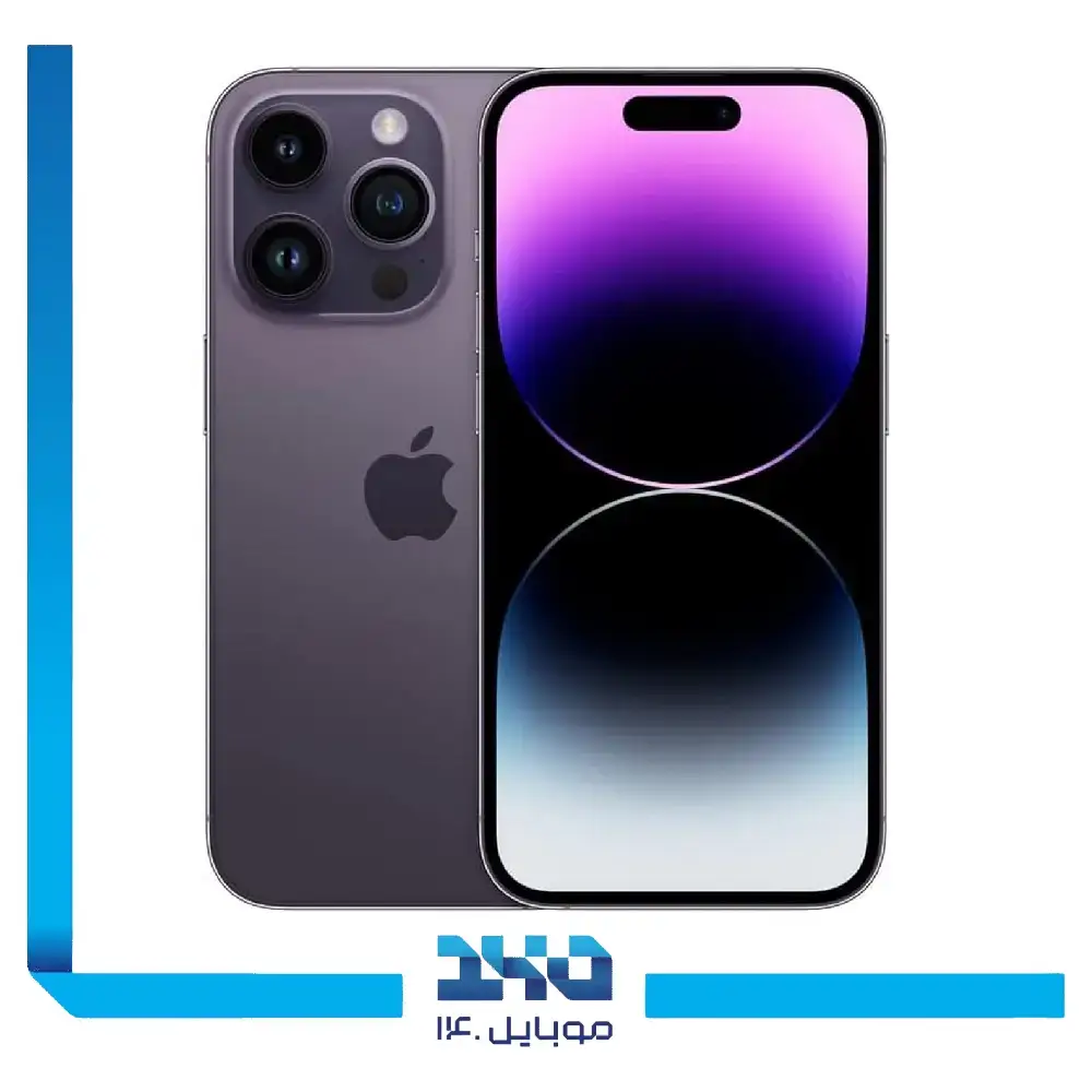 گوشی موبایل اپل مدل iPhone 14 Pro ظرفیت 128 گیگابایت رم 6 گیگابایت | 5G