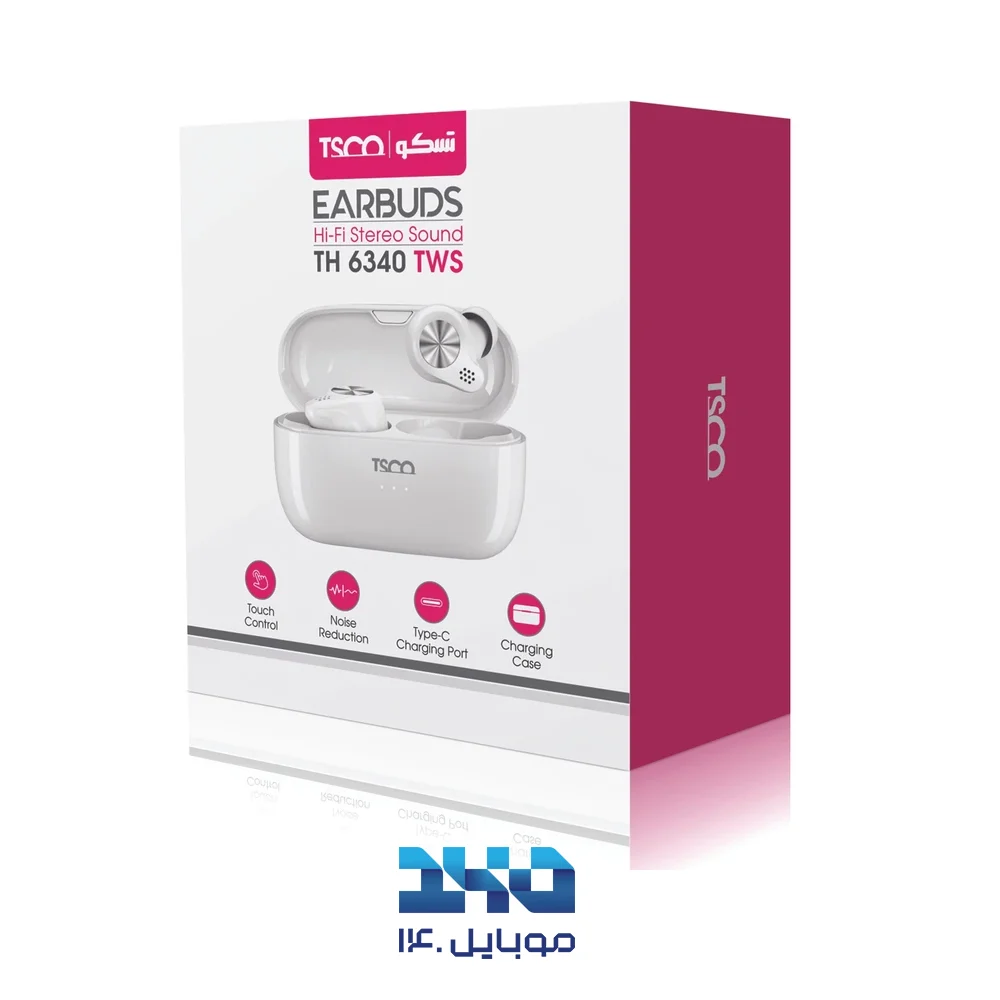 ایربادز بی‌سیم تسکو مدل TH 6340 TWS