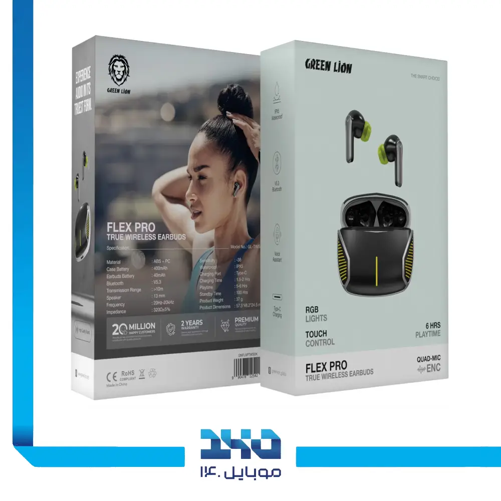 هدفون بلوتوثی گرین لاین مدل Flex Pro