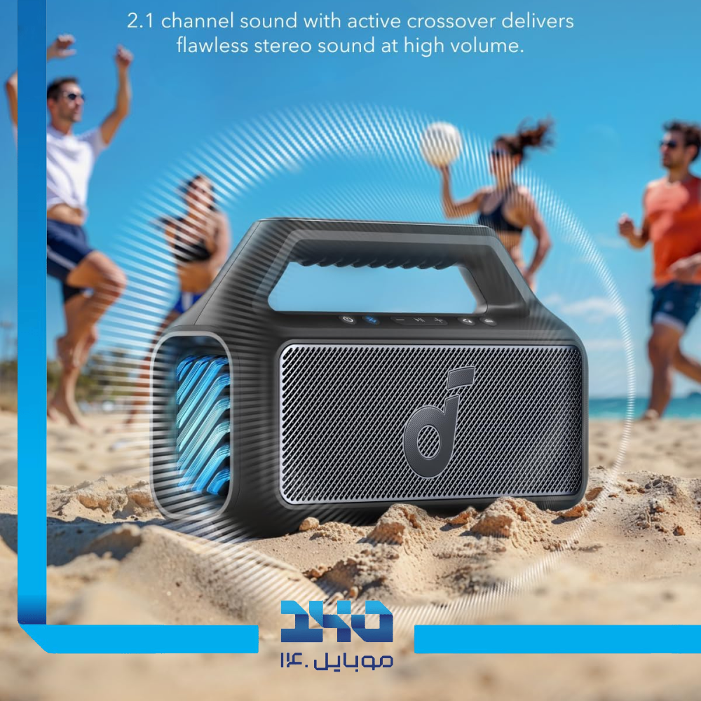 اسپیکر بلوتوثی قابل حمل انکر مدل SoundCore Boom 2 SE