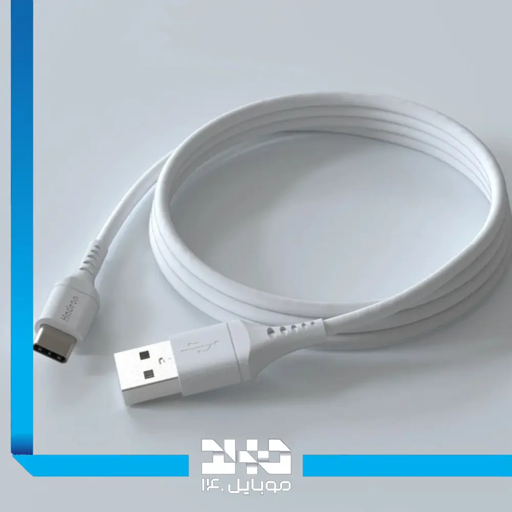 کابل یو اس بی به تایپ سی هادرون مدل HTC-A-C01- یک متری