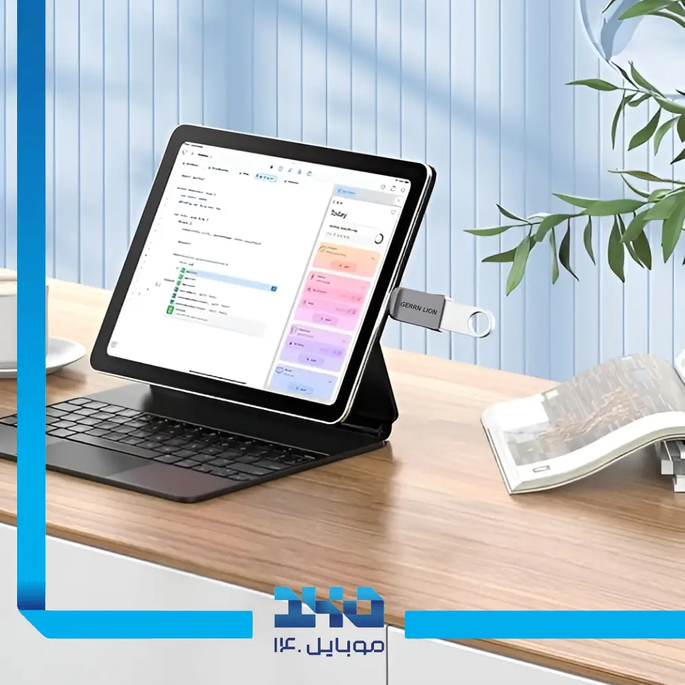 مبدل یو اس بی آ به لایتنینگ گرین لاین مدل OTG USB-A to Lightning