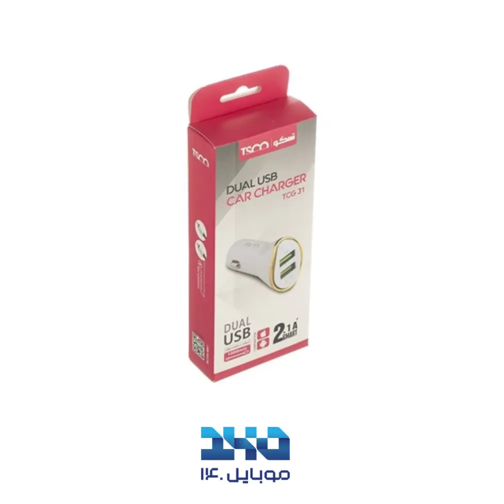 شارژر فندکی تسکو مدل TCG 31