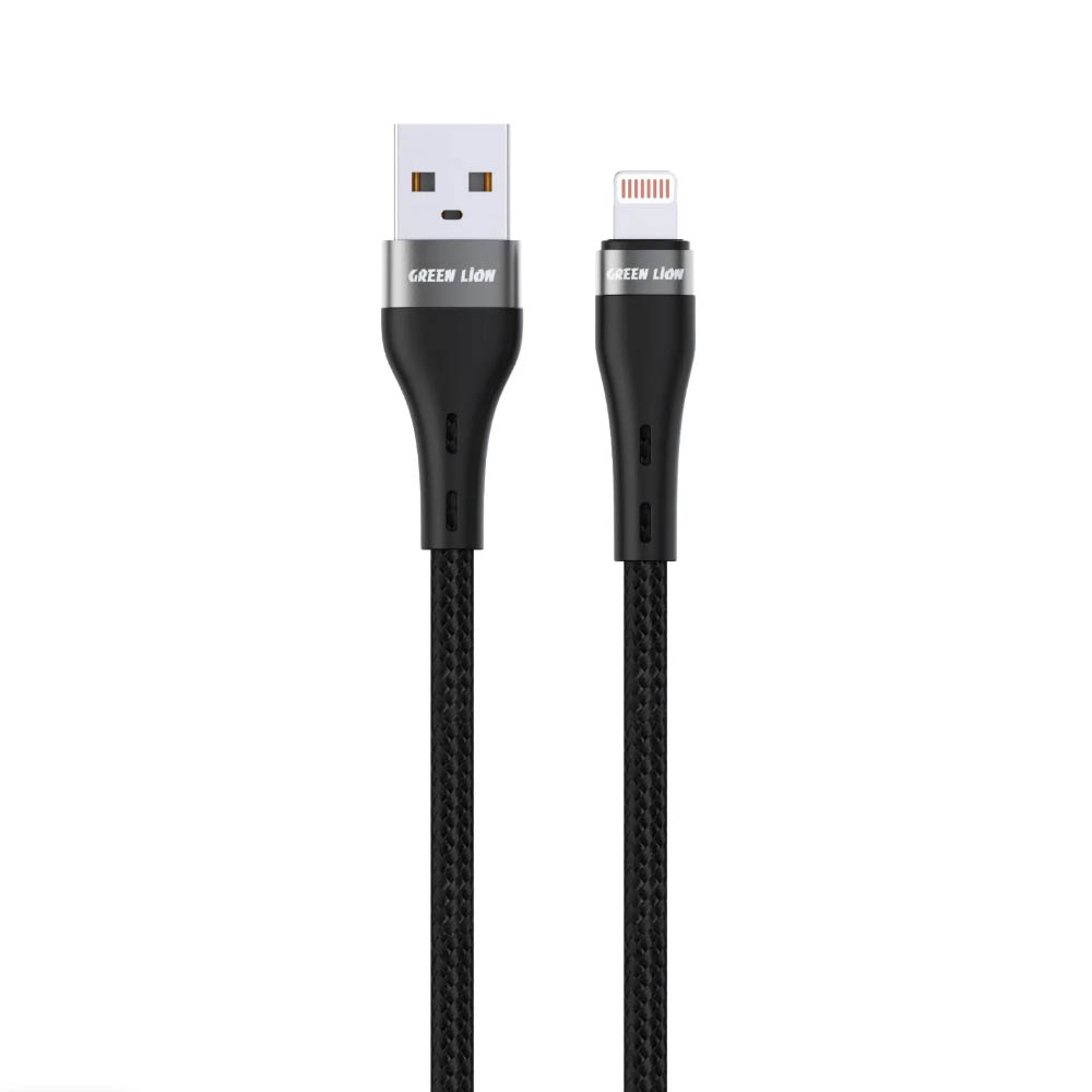 کابل USB-A به لایتنینگ گرین لاین مدل (Braided)