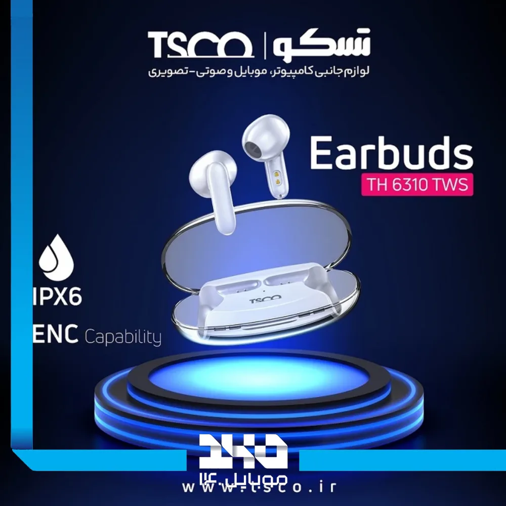 هندزفری بلوتوثی تسکو مدل (TH 6310 tws)