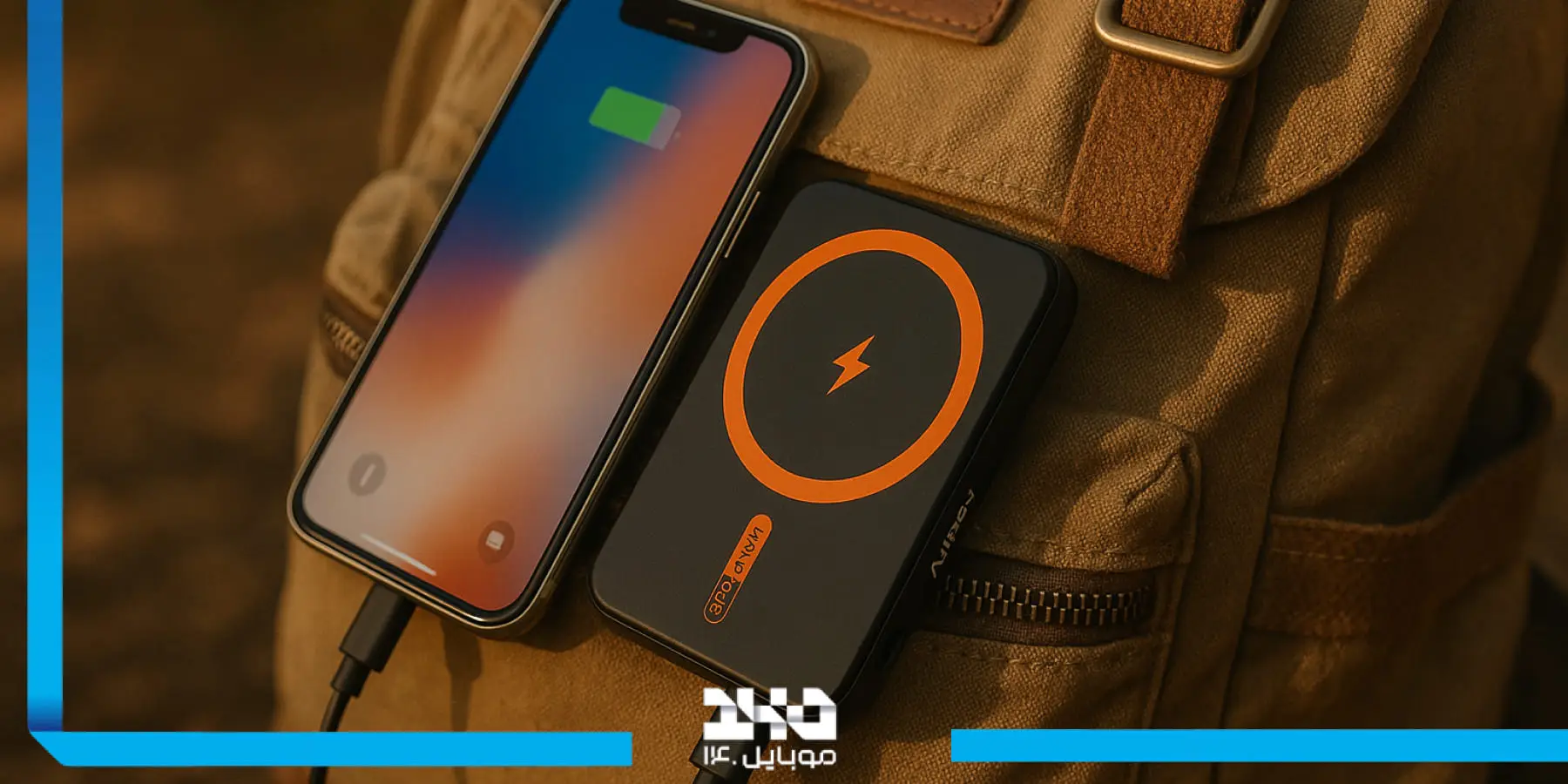 پاوربانک آمایا مدل APB-W17 ظرفیت 5000 میلی آمپر
