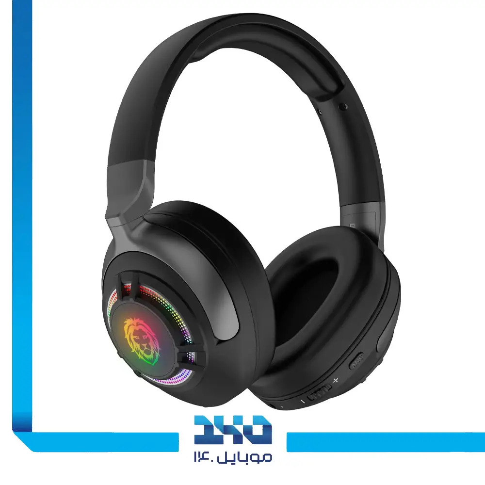هدفون گیمینگ گرین لاین با نویز کنسلینگ (ANC) مدل (GL-HP52) Shadow
