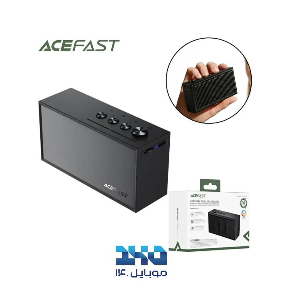 اسپیکر بلوتوثی قابل حمل ایس فست مدل K9 Go با توان 7 وات