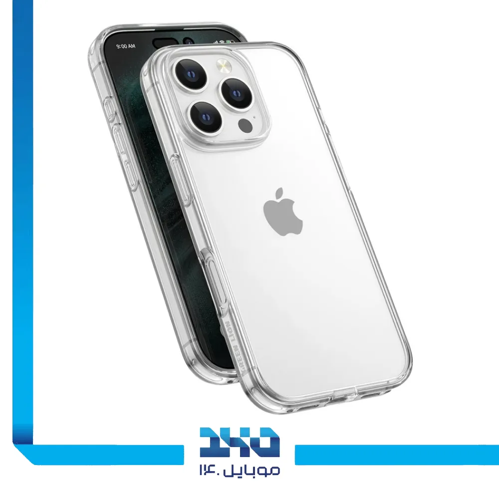 قاب گوشی آیفون 16 پرو مدل Green Lion Crystal Clear شفاف
