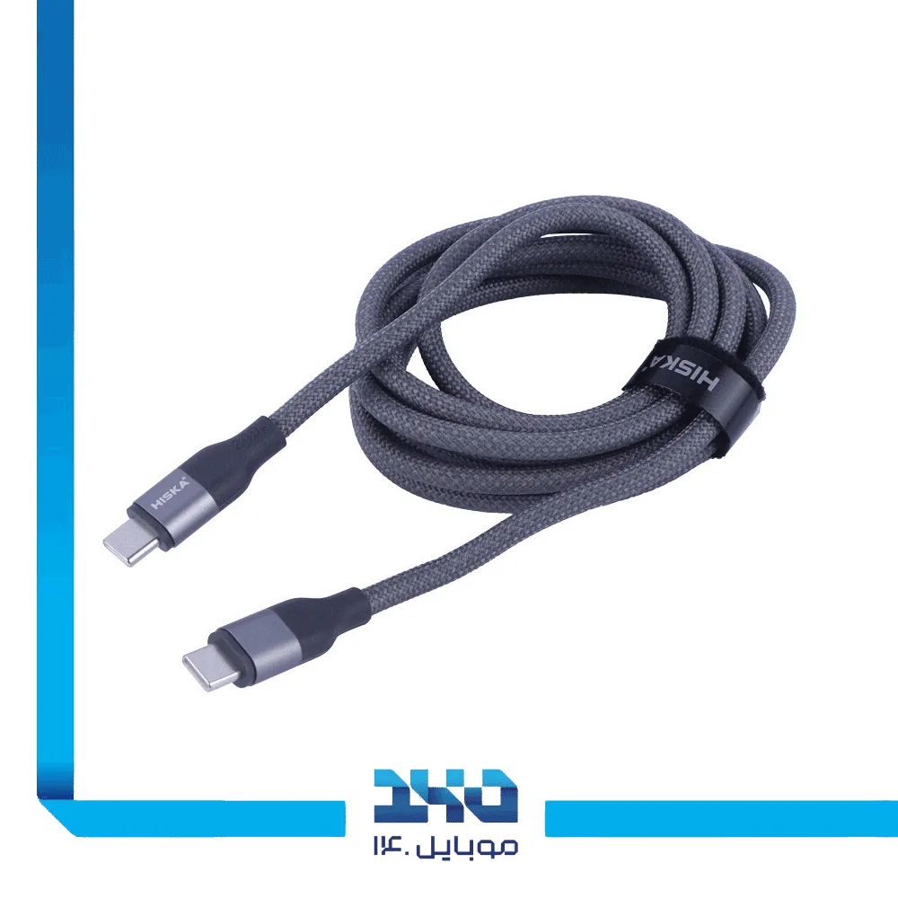 کابل شارژ دو سر تایپ سی هیسکا مدل LX-932CC