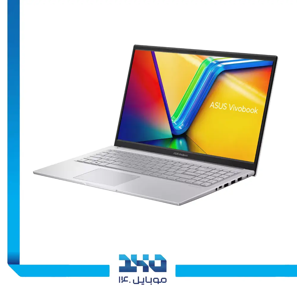 لپ تاپ ایسوس 15.6 اینچ مدل Vivobook F1504VA i7-1355U 16GB 512GB Intel Iris Xe (حسگر اثرانگشت و بکلایت)