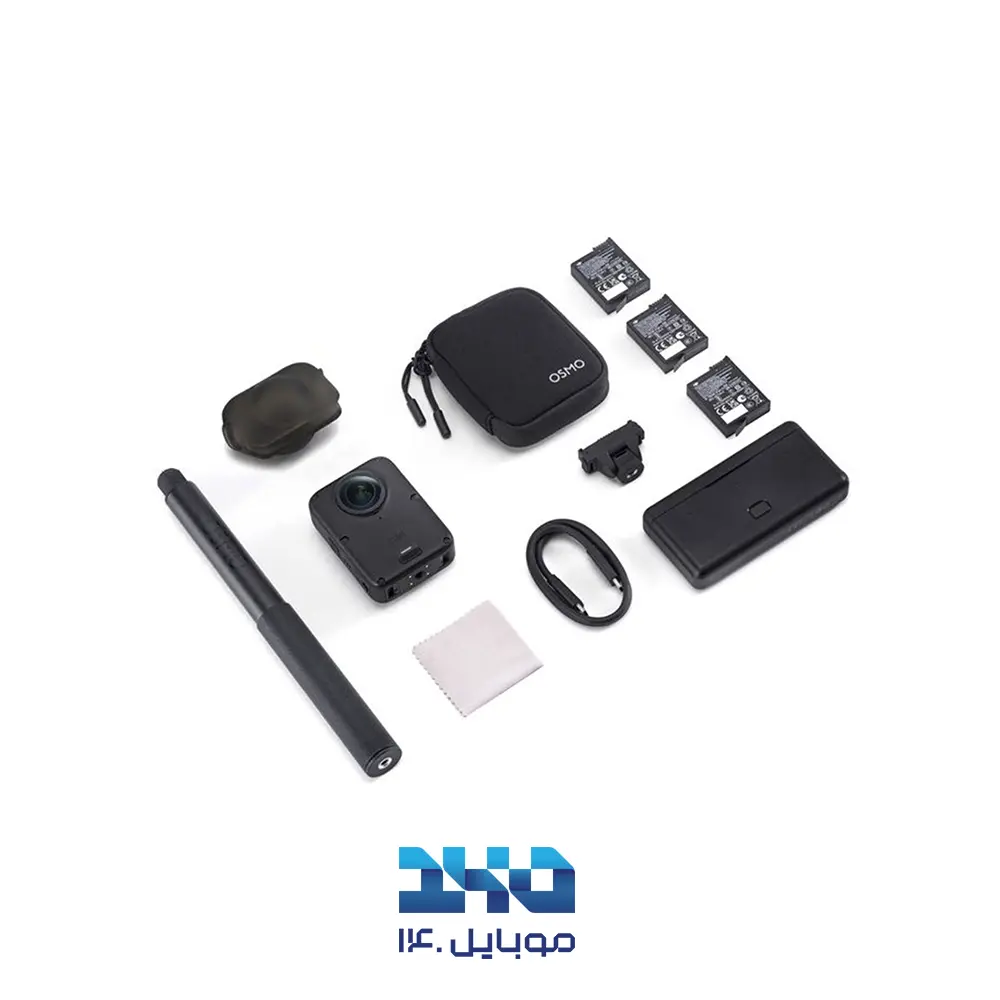دوربین فیلمبرداری 360 درجه دی جی آی مدل Osmo 360 II Adventure Combo