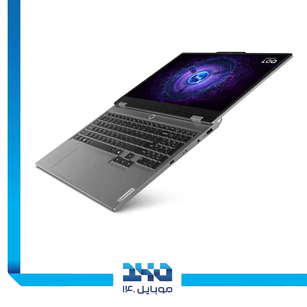 لپ تاپ لنوو 15.6 اینچ مدل LOQ 15IAX9 i5-12450HX-24GB-512GB-RTX3050