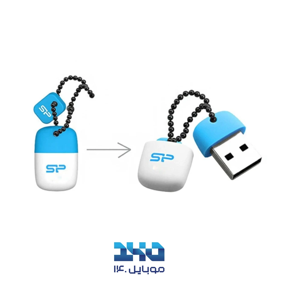 فلش مموری سیلیکون پاور مدل Touch T07 ظرفیت 64 گیگابایت