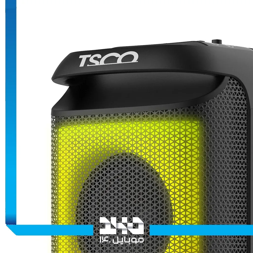 اسپیکر چمدانی بلوتوثی قابل حمل تسکو مدل (TS 1923) با میکروفون